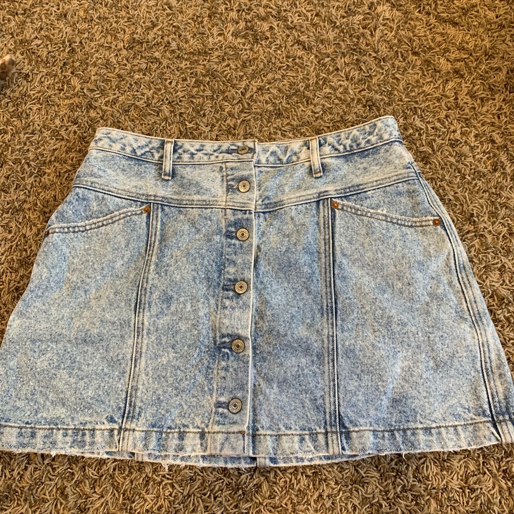 Abercrombie and Fitch button down skirt